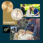 Survival Kits, Gifts for Christmas Men Dad Husband Him, 13 in 1 Survival Gear and Equipment Tactical Tools for Camping Hiking Hunting Outdoor Adventure, Cool Birthday Idea