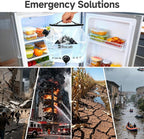 Rocalt 2 Pack Collapsible Water Bag, 2.1Gallon Water Storage Bag, BPA Free Emergency Drinking Camping Water Container for Hiking, Travel, Survival & Outdoor