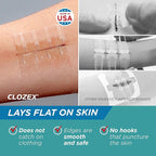 Clozex Pediatric Laceration Closures - Repair Wounds Without Stitches, FSA HSA Eligible Skin Closure Device for 3 Individual Wounds Or Combine for Total Length of 2 3/8 Inches