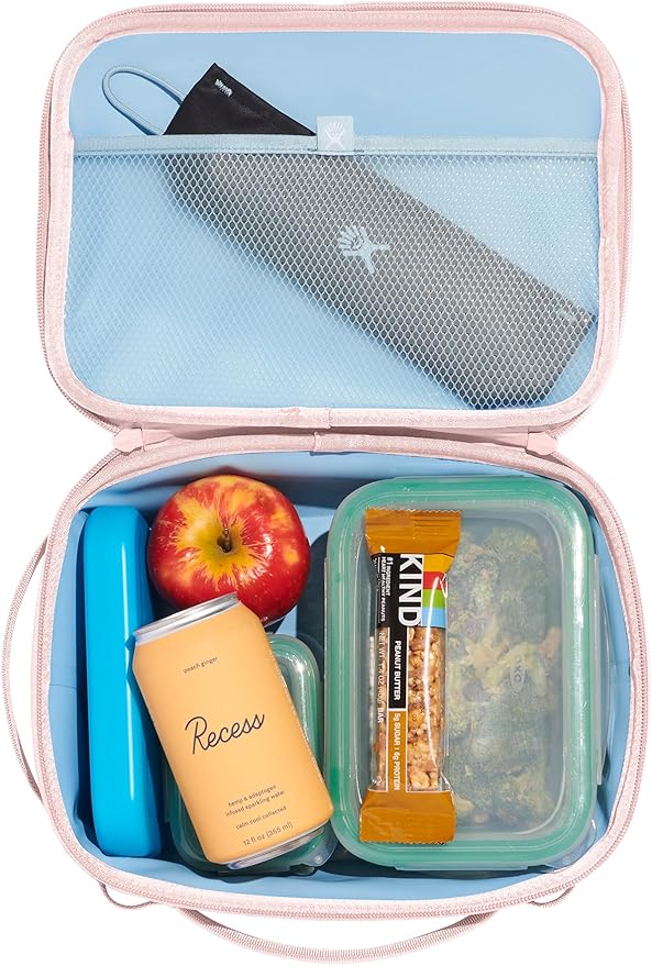 Hydro Flask Carry Out Lunch Box – Insulated Adult Lunch Cooler for Men and Women 5 L Trillium Pink