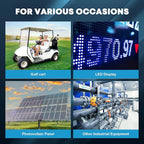Kohree DC 24V Step Down to 12V 30A 360W Converter Regulator Reducer Power Supply Module Buck Transformer, 24V to 12V Converter Waterproof Voltage Reducer for Golf Cart, Forklifts, Car, Boat