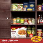 KJ Poultry Kosher Ready Meals - (6 Pack Ultimate Variety - Beef & Chicken) Prepared Entree Fully Cooked, Shelf Stable Microwave Dinner Travel Military Camping Emergency Survival Protein