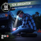 Energizer Universal Plus LED Headlamp, Lightweight Bright Headlamp for Outdoors, Camping and Emergency Light for Adults and Kids, Includes Batteries, Pack of 2