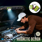 Mossy Oak 600 Lumens LED Headlamp, Dual Power Source, Motion Sensor Head Lamp with Magnetic Base, Stepless Dimming, Memory Mode for Camping, Running, Hiking