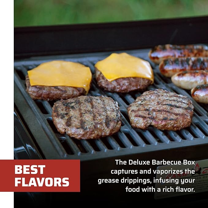 Camp Chef Deluxe Barbecue Box Hinged Lid for 2 Burners