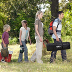 UNP Easy Beach Tent Pop Up Canopy UPF50+ Tent with Side Wall, Ground Pegs, and Stability Poles, Sun Shelter Rainproof, Waterproof for Camping Trips, Backyard Fun, Party Or Picnics