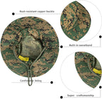 Sun Hats for Men Women Bucket Hat UPF 50+ Boonie Hat Foldable UV Protection Hiking Beach Fishing Summer Safari