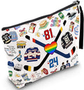 Heated Rivalry Merch Cosmetic Bag for Women, Travel Makeup Bag, Small Toiletry Organizer Pouch, Birthday Graduation Gifts for Mom Daughter BFF Sister Gift