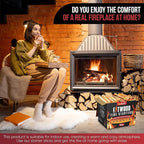 Fatwood Fire Starter Sticks 10 lb – 100% Natural, Resin-Rich Kindling for Fireplace, Wood Stove, Fire Pit & Campfire – Quick-Ignite Pine Wood Starter Logs – Clean Burn, Indoor/Outdoor – Easy Lighting