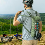 5L Hydration Pack, Water Backpack with 3L Water Bladder, MOLLE System for Outdoor Hiking, Biking, Running