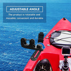 Kayak Paddle Holder, Kayak Fishing Net Holder, Kayak Accessories、Kayak Fishing Poles Holder, Kayak Track Mount Accessories for Fishing Kayak, CanoePaddle Board(2PCS)