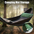Night Cat Camping Hammock Tent: Lightweight Portable 4 in 1 Hammock with Rain Tarp and Mosquito Net for Hiking Jungle Outdoor