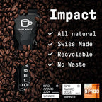 No Normal Dark Roast, Instant Coffee Paste (20 Cups) – The Outdoor Coffee – Swiss-Made, Fairtrade Arabica Beans, Liquid Concentrate Alternative- Uncomplicated, Zero Waste On-the-Go Tube- Slightly Sweetened