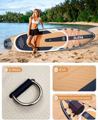 DAMA 11'*34"*6" Stand Up Paddle Board, Inflatable Paddle Board,Inflatable Paddle Boards for Adults w/a Wide, Smooth and Non Slip Deck, Versatile Styles, Suitable for Adults