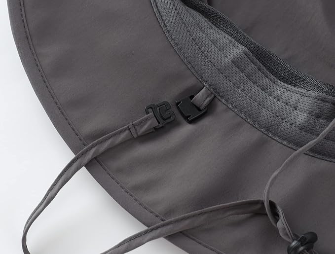 Home Prefer UPF50+ Mens Sun Hat Wide Brim Fishing Hat for Men UV Protection Womens Beach Bucket Hat for Golf Hiking Gardening