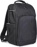 PLC Elevate Flight Bag | Durable Spacious Water-Resistant Backpack with 1 Pilot Headset, Tablet & Laptop Storage