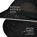 Sun Hat for Men Women with Neck Flap,UPF 50+ UV Protective Hiking Fishing Hats,Wide Brim Sun Hat for Women&Men
