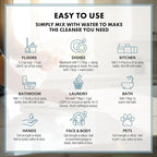 HARRIS Multi-Purpose Pure Castile Soap, Made with Olive, Coconut, and Pine Tree Oil, Uses for Cleaning Face, Body, Hand, Hair, Home, Dishes, and Laundry