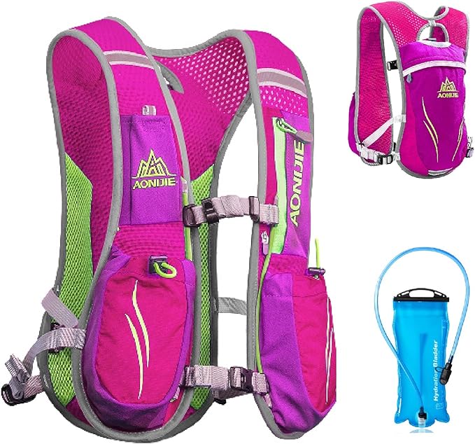 YAPJEB Hydration Vest - 5L Running Water Backpack for Trail, Marathon, Cycling, Hiking - Outdoors Pack