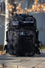 AMERICANPHOENIX 45L Elite Tactical Backpack | 3X Stronger Work & Military Backpack | Water Resistant and Heavy Duty | 3 Day MOLLE Bug Out Bag (Dark Forest)