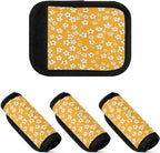 Qilmy Fresh Style Floral Fragments Luggage Handle Wrap 2Pack Luggage Identifiers Tag Comfort Handle Grips Cover for Stroller Suitcase Bag Airplane Travel Accessories1562
