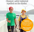 Mimikai Tick Repellent Spray, DEET-Free for Skin and Outdoor Use, Non-Toxic, Plant-Powered Skincare, 5.5oz