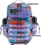 Military Tactical Backpack 45L Large Tactical Backpack for Men, Hiking Rucksack With Bottle Holder