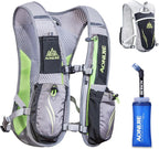 Azarxis Running Water Bottles Flask BPA Free Leakproof Hydration Vest Packs Waist Belt Replacement for Triathlon Marathon Hiking Cycling Climbing Runner