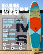 Highpi Inflatable Stand Up Paddle Board for Youth and Adults – Wide Sup with Premium Accessories, Blow Up Paddleboard for Surfing, Fishing, Yoga & More