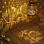 Cardinal Solar Lantern for Garden Outdoor Decor – Hanging Metal Light Decoration for Patio, Yard, Lawn, Pathway, Backyard – Birthday Gift for Mom, Women, Grandma