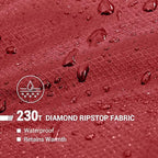 KingCamp Sleeping Bag for Adults, Cold Weather & Warm Extra Wide Big & Tall XL Portable Waterproof Flannel Sleeping Bags, Essentials Gear Accessories for Camping Backpacking Hiking Indoor & Outdoor