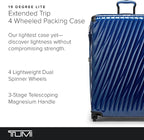 TUMI - 19 Degree Lite 4 Wheel Luggage - Lightweight and Highly Durable, Modern Contour, Hard Shell Men's and Women's Suitcase - 30" Extended Trip Packing Case, Cobalt