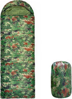 Sleeping Bags for Adults，Lightweight Waterproof Compact Sleeping Bag with Stuff Sack for Warm Camping Cold Hiking Traveling Outdoor Activities