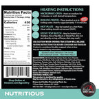 KJ Poultry Kosher Parve Ready Meals - Baked Ziti, MRE Meals Ready to Eat, Halal, (6 Pack) Prepared Entree Fully Cooked, Shelf Stable Microwave Dinner Travel, Military, Camping, Emergency Survival