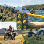 Waterproof Backpack Dry Bag 35L/55L/85L– Heavy Duty Roll-Top Hiking Backpack Sack Keeps Gear Dry for Travel, Kayaking, Boating, Camping, Rafting and Fishing