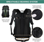 MOUNTAINTOP Hiking Backpack,25/30L Camping Backpack, Men Women Hiking Daypack Lightweight Travel Backpack for Climbing