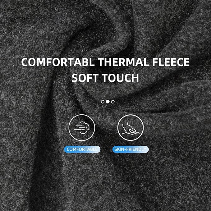 ROCKBROS Cold Weather Balaclava Ski Mask for Men Windproof Thermal Winter Scarf Mask Women Neck Warmer Hood for Cycling