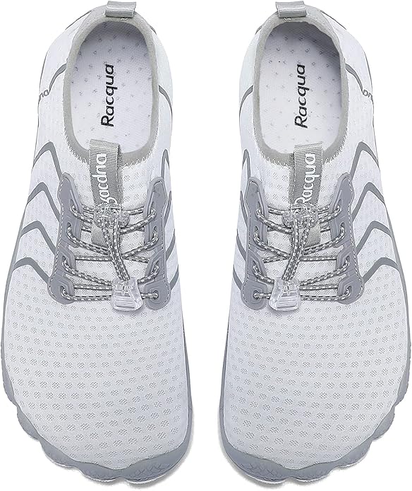 Racqua Water Shoes Quick Dry Barefoot Beach Aqua Sport Swim Surf Pool Hiking Diving Walking for Men Women