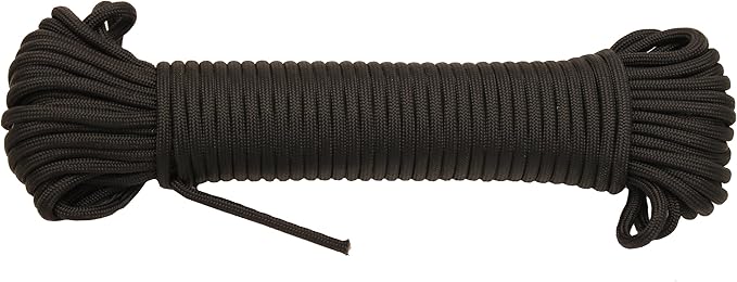 Coghlan's 50 ft Nylon Paracord - Type III 550 Survival Rope with 7 Core Strands, 550 lbs Break Strength - Versatile Outdoor Gear for Camping, Shelter, Repair, and Emergency Preparedness