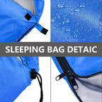 Sleeping Bags for Adults,Kids & Girls-Warm & Cold Weather Lightweight Waterproof Sleeping Bag Backpack with Compact Bag,Great for 3-4 Seasons Hiking,Camping and Outdoor