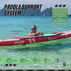 Inflatable Paddle Board with Premium SUP Board Accessories, Allround Paddle Boards for Adults/Kids,Stand Up Paddle Board Defender Collection