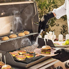 Onlyfire Universal Cast Iron Griddle, Reversible Cooking Griddle for Gas/Charcoal Grills, 17.9" x 13.8"