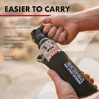 SABRE Frontiersman MAX Bear Spray – 40 ft Range, Maximum Strength, The Only EPA-Registered Spray for Bears & Mountain Lions, 9.2 oz, Glow Safety Clip, Outdoor Hiking & Camping Protection