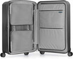 Traveler's Choice Pagosa Hardshell Expandable Luggage with Spinner Wheels, Gray, 30-Inch Large