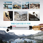 4 Pack Timain 4-Stage Filtration,High Flow Rate Water Filter Straws,Water Purifier Survival for Emergency Kits,Travel,Camping, Hiking,Fishing,Hunting (4)