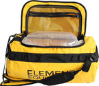 Element Equipment Trailhead Duffel Bag Shoulder Straps Waterproof Yellow Small