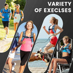 Weighted Vest Woman - Womens Weight Vest for Walking, Strength Training Weight Vests for women, Reflective Stripe Fitness Vest for Workout Running Jogging