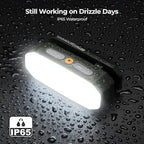 BougeRV Movable Area Light, Rechargeable Camping Lantern, 3200mAh Portable Camping Light, IP65 Waterproof, Camp Lamp for Tent, Emergency, Outdoor