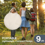 Alvantor Pop Up Screen Tent House Room Instant Outdoor Camping Canopy Sun Shelter Gazebo for Patio, Backyard & Deck, Privacy Tent(2-10 People, 8'x8' 10'x10' 12'x12')