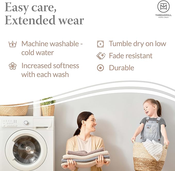 Threadmill Luxury Cotton Blankets for Queen Size Bed | All-Season 100% Cotton Queen Size Blanket | Herringbone Cozy, Soft Breathable Fall Thermal Blanket fits Full Size Bed | English Rose